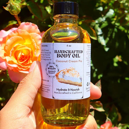 Handcrafted Coconut Cream Pie Body Coconut Cream