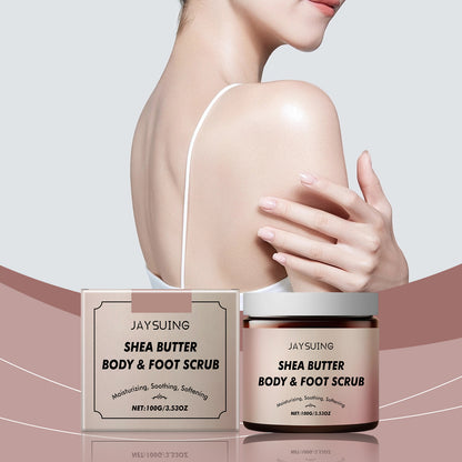 Shea Butter Body Scrub Cream Cleaning
