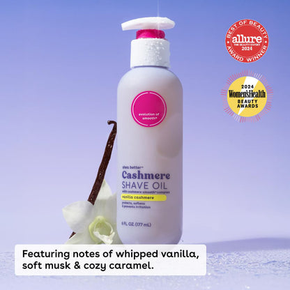 Vanilla Cashmere Soothing And Moisturizing Shaving Oil